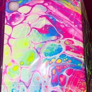 Tie Dye 12.9 inch iPad Pro cover (NEVER USED)